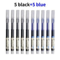 Gel Pen Set With Smooth Liquid Ink Needle Tip Writing