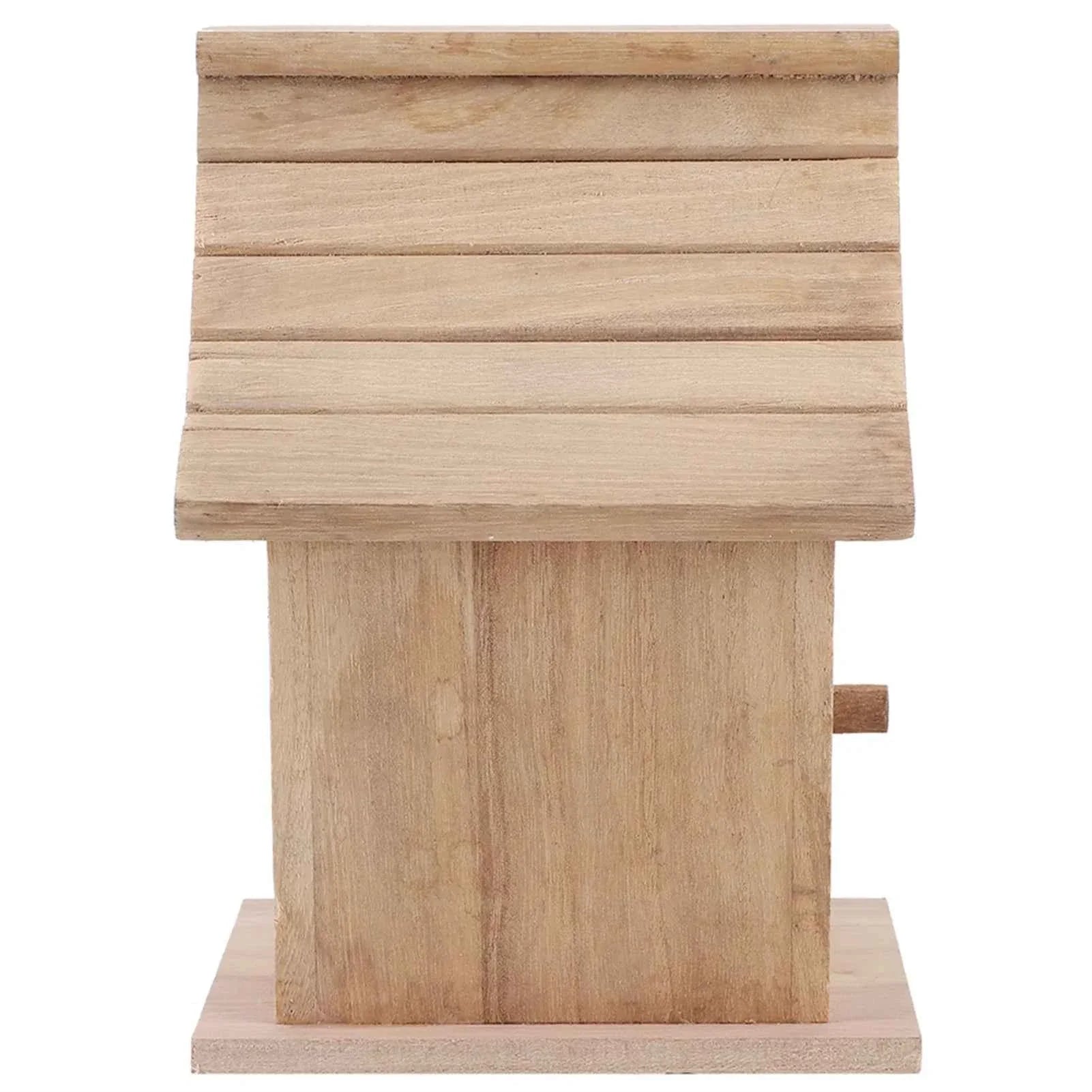 Wood Bird House Breeding Box Hanging Bird House Pet Supplies for Parrots Budgerigar Small Birds Hanging Bird House Bird Supplies