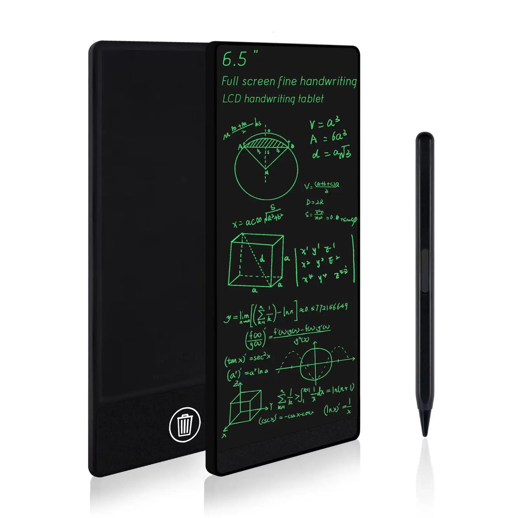 6.5 Inch LCD Writing Tablet Doodle Board Kids Handwriting Drawing Pad Memo Note for Home School Office - Creative Gift