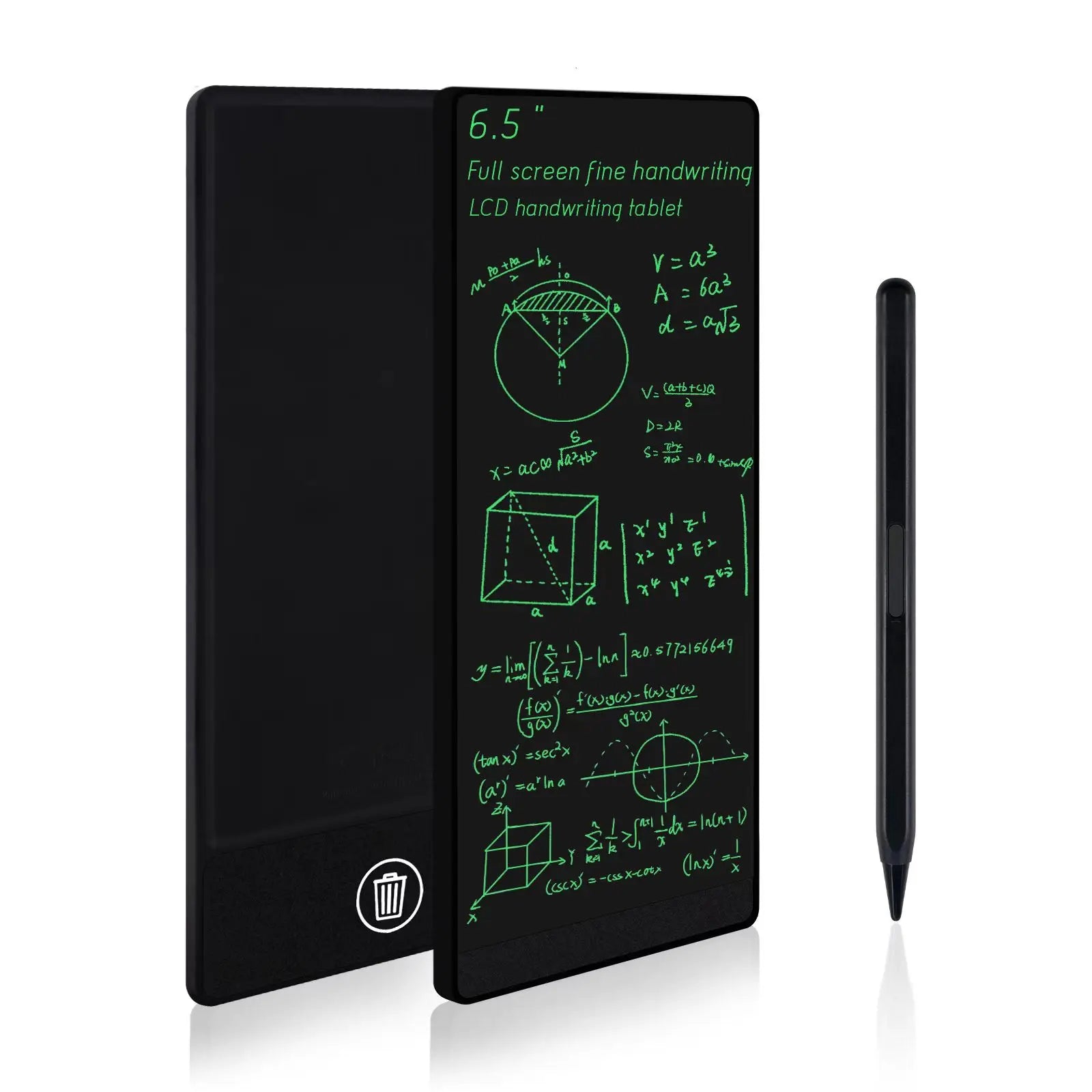6.5 Inch LCD Writing Tablet Doodle Board Kids Handwriting Drawing Pad Memo Note for Home School Office - Creative Gift