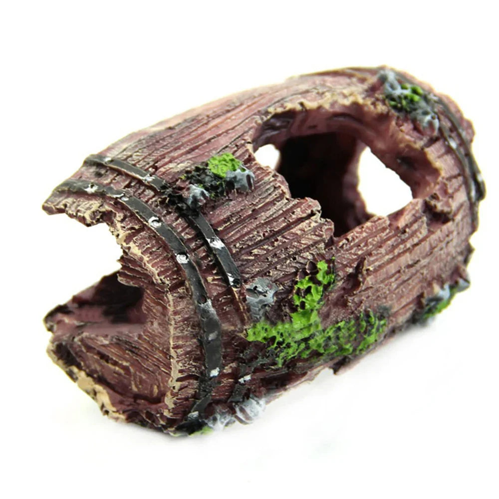 1PC Aquarium landscaping accessories fish tank escape house resin decoration