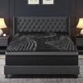 12"14" Gel Memory Foam Hybrid Pocket Spring Mattress Twin Full Queen