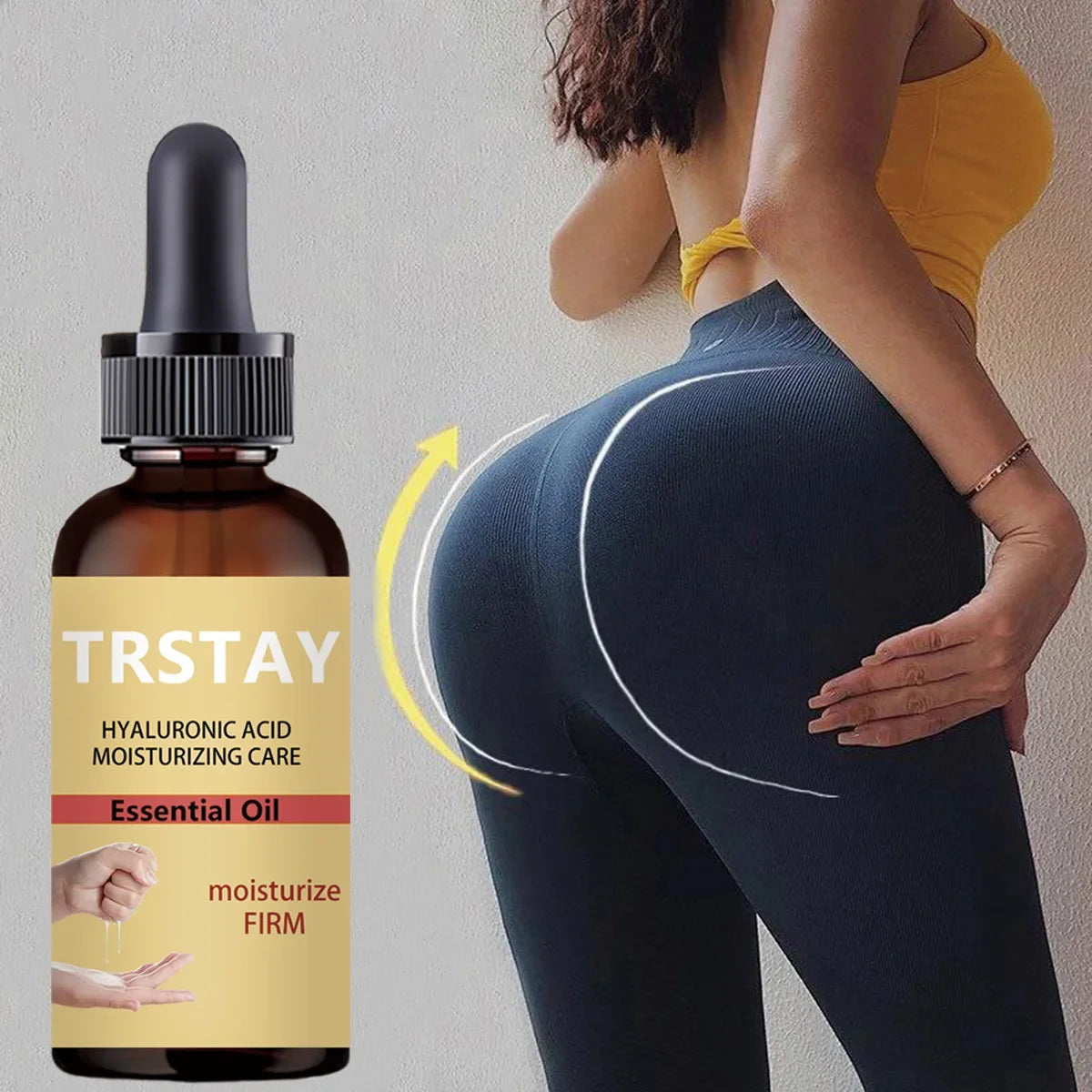 TRSTAY garlic hip enlargement lifting essential oil