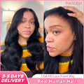 180-220% Density 16-40 Inch Natural Black 13x6 13x4 HD Transparent Lace Front Wigs Human Hair Body Wave Water Wave Brazilian Transparent Lace Frontal Wig For Women Human Hair Black Wigs Pre-Plucked Prebleached  Promotional Sale Suitable Parties Gatherings