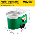 SucceBuy Pottery Wheel Machine 350W Foot Control Electric Ceramic Tool