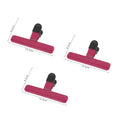 Portable Bag Clips Kitchen Storage Food Snack Seal Sealing Bag Clips Sealer Clamp Plastic Tool Kitchen Organization Accessories