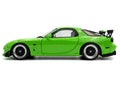 1999 Mazda RX7 Type RS (FD3RS) RHD (Right Hand Drive) Neon Green 1/18 Diecast Model Car by Solido