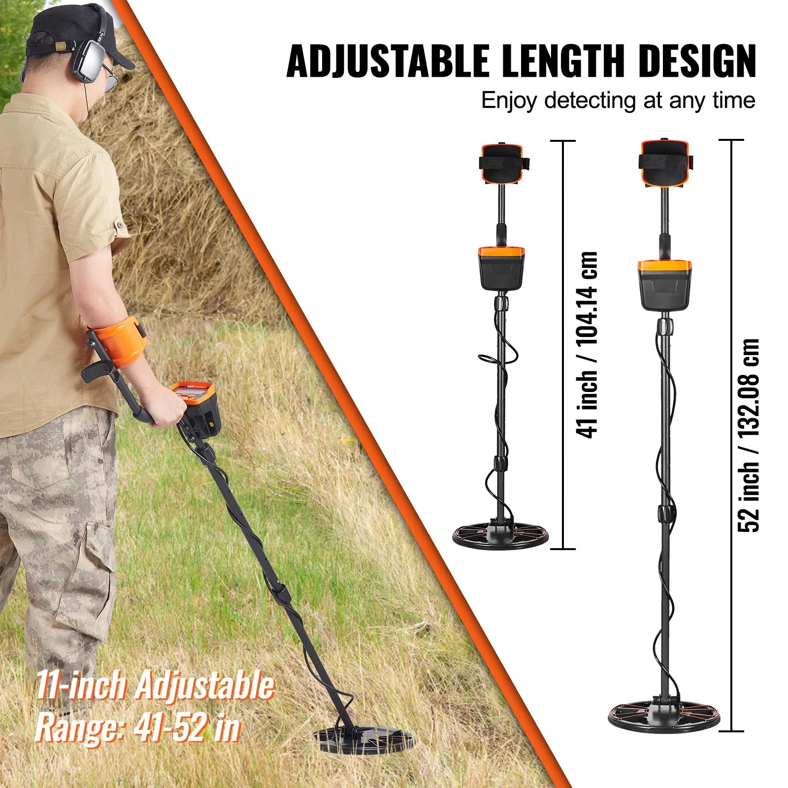 SucceBuy Metal Detector For Adults And Kids With LCD Display