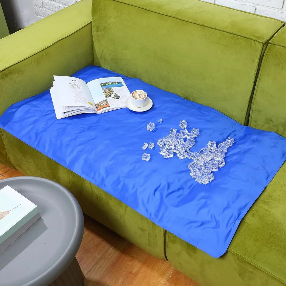 Cooling Gel Bed Mat for Hot Sleepers Pain Relief No Water or Electricity 48x28