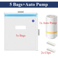 USB Rechargeable Electric Air Pump For 3D Printer Filament Vacuum Bag One-key Quick Pumping Storage Bag Automatic Compressed