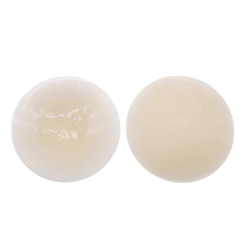 Reusable Women Breast Petals Lift Nipple Cover Invisible Petal Adhesive Strapless Backless Stick on Bra Silicone Breast Stickers