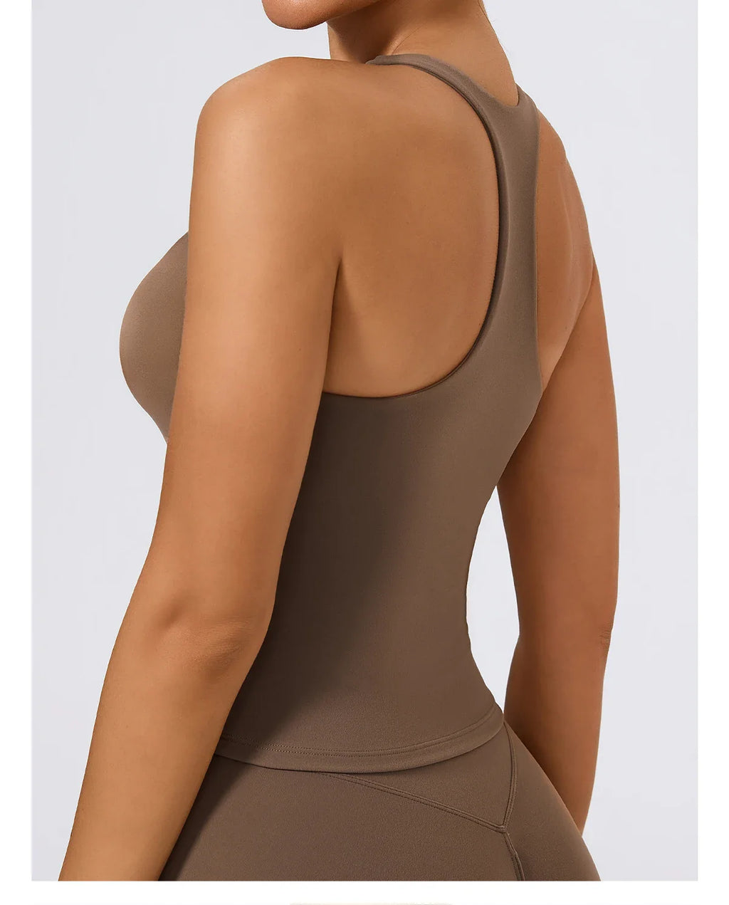 Hearuisavy Summer Woman Sports Vest I-Back Strap Design Gym Sportswear Breathable Quick Dry Fitness Tank Top Running Yoga Top