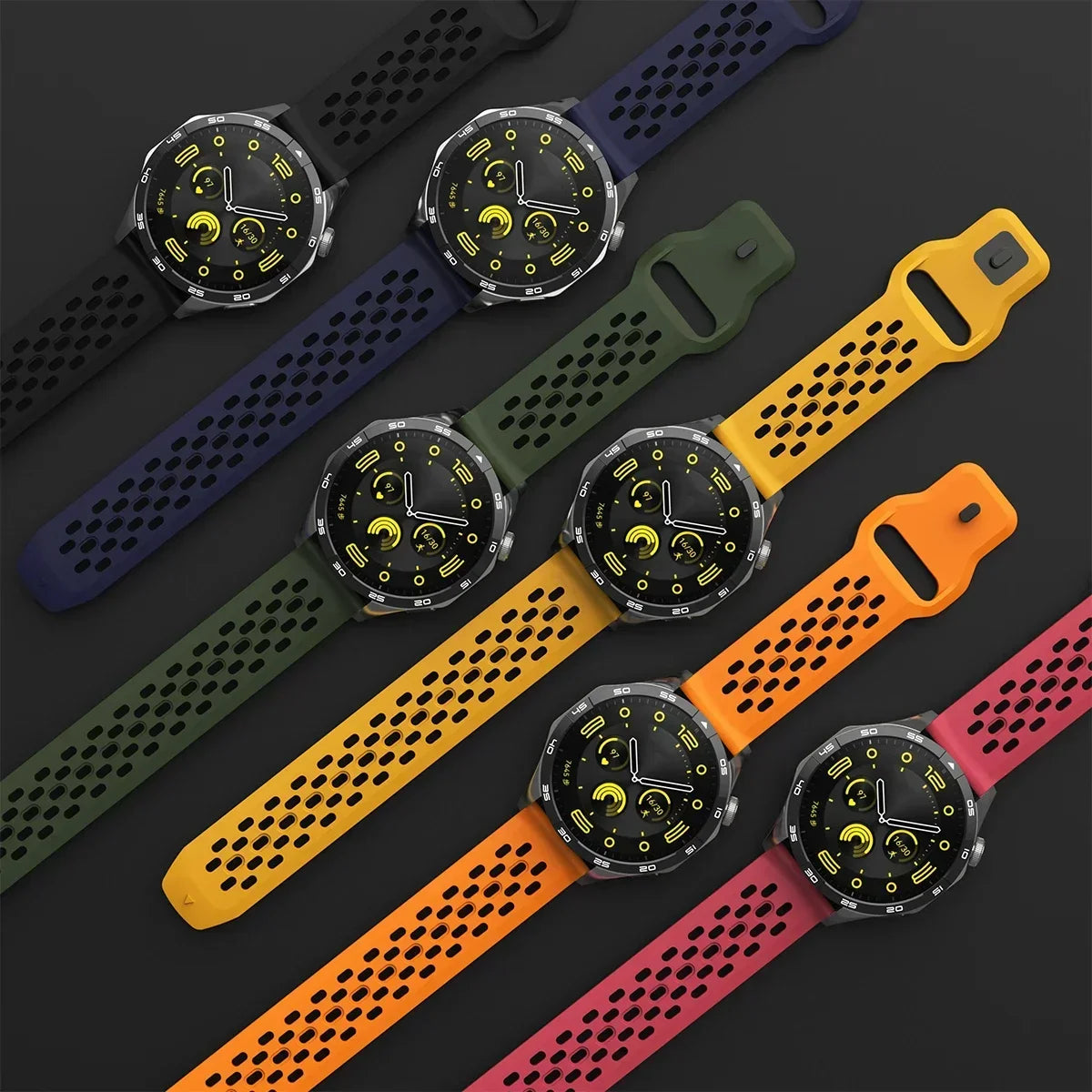 OnePlus Smartwatch Bands Silicone Sport Strap Bracelet Quick Release