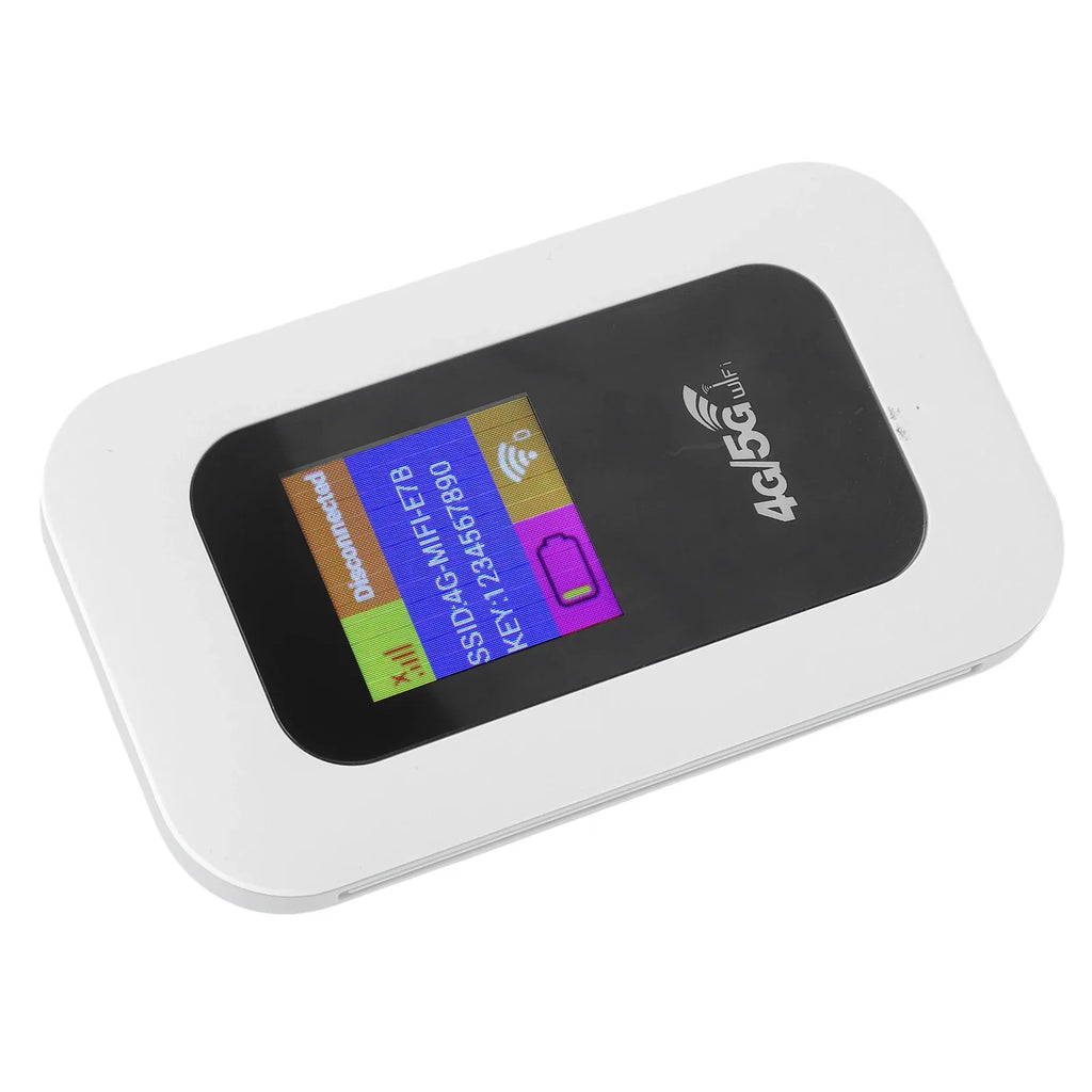 Ultra-Portable WiFi Mobile Hotspot Device 300Mbps High Speed 4G 5G Pocket Wireless Network Connect Device for Travel Camping