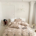 Bonenjoy Bedding Set Simple Style Bedclothes Skin-friendly Bedsheet Set Single/Queen/King Size Bed Linen Set juegos de sábanas