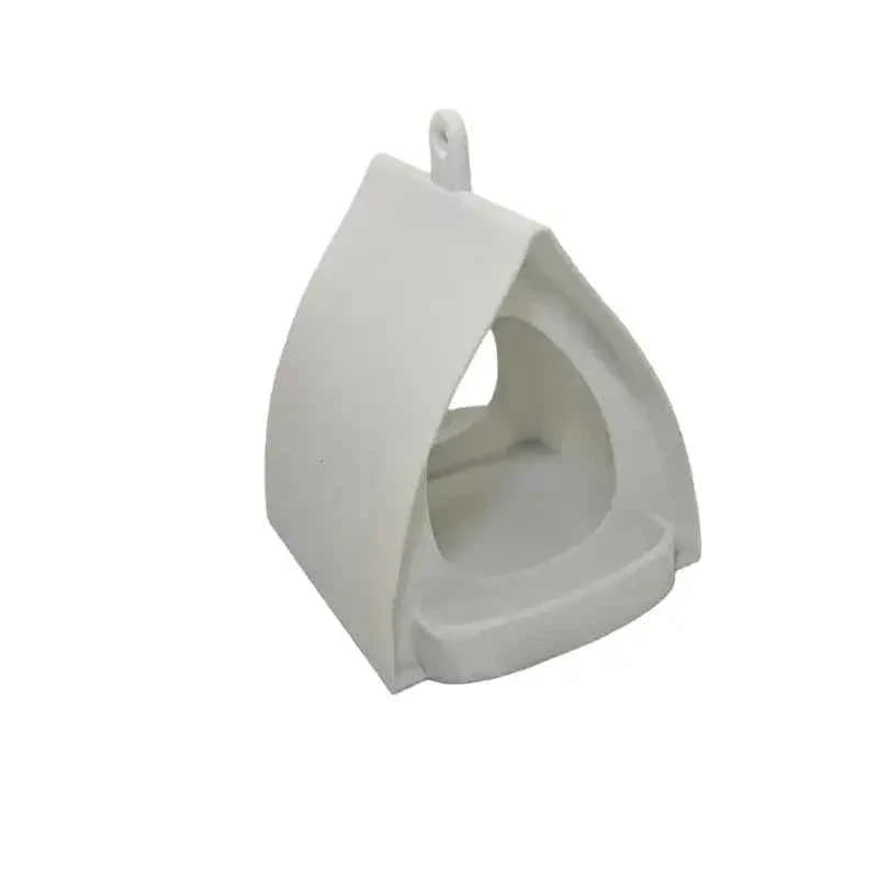 Hanging Bird Feeder with Roof Large Capacity Outdoor Bird Feeders Birdhouse for Sparrow Finch Balcony Garden Yard Porch Birding