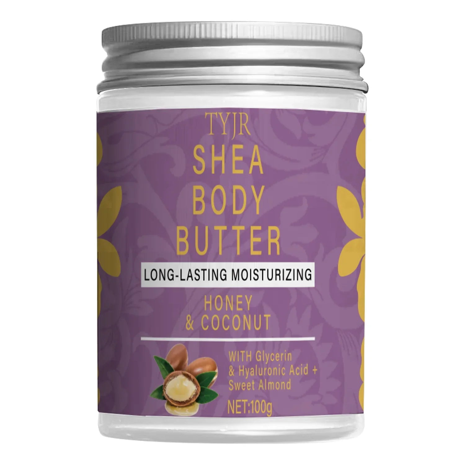 Shea Body Butter Oil 100g Organic Unrefined, Moisturizing Nourishing Softening Body Oil Skin Streaming Products
