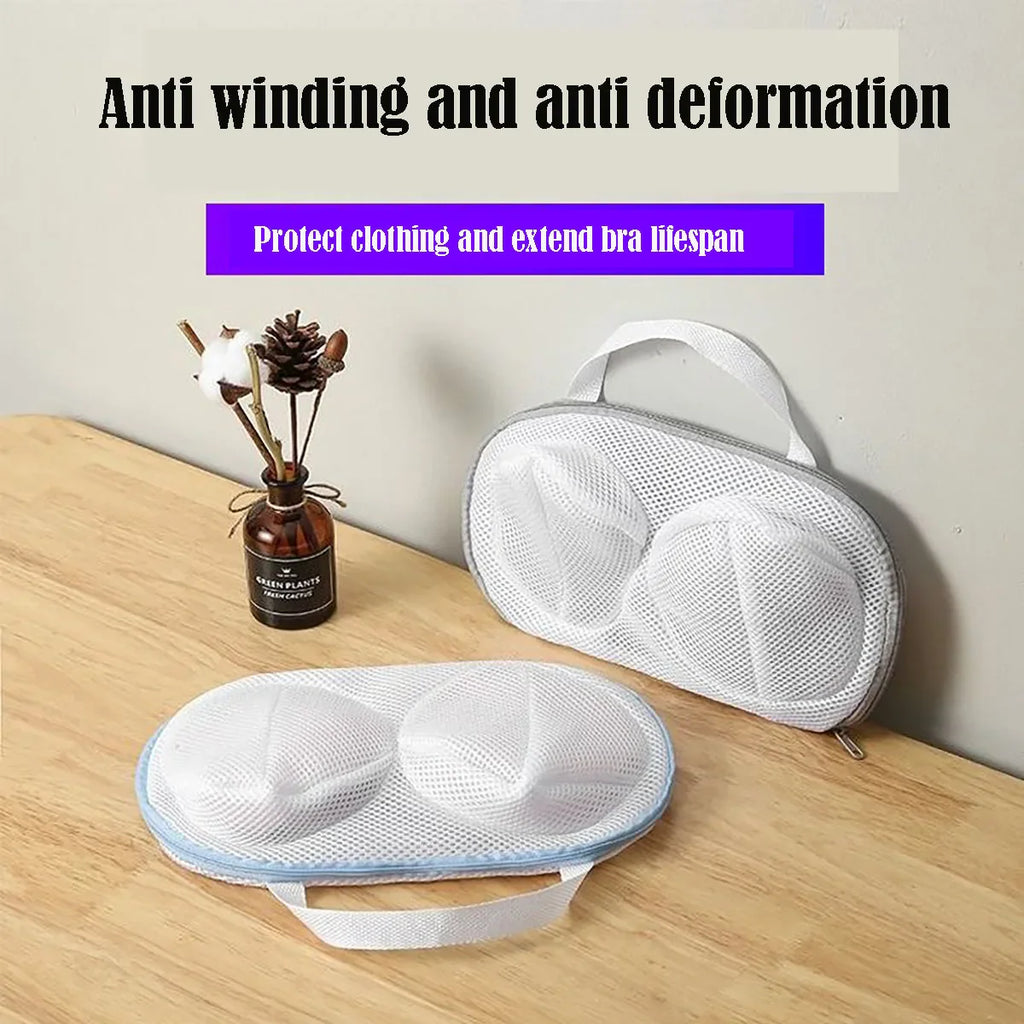 Anti-deformation Bra Mesh Bag Machine-wash Special Polyester Bra Mesh Bags Laundry Brassiere Bag Cleaning Underwear Sports Bra