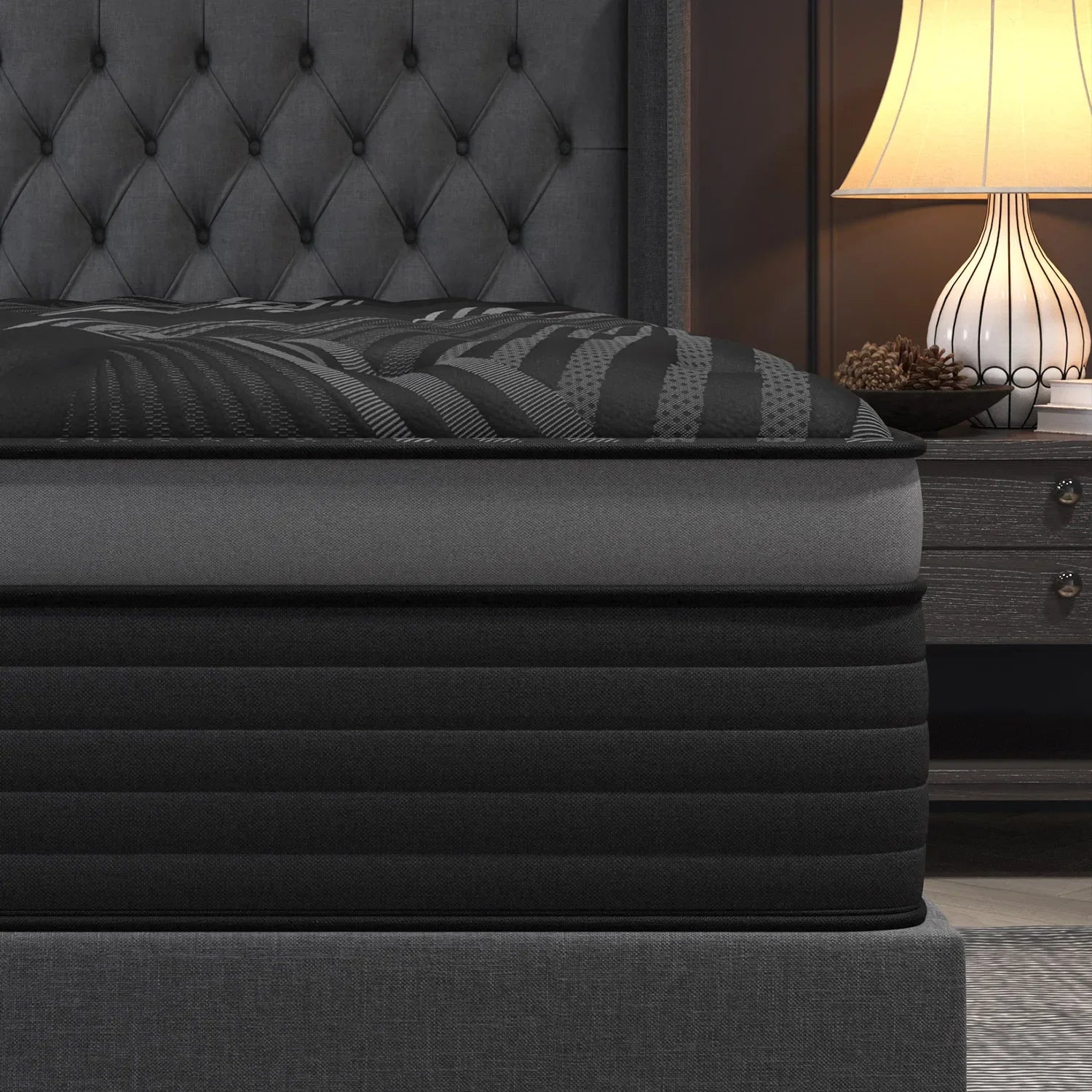 12"14" Gel Memory Foam Hybrid Pocket Spring Mattress Twin Full Queen
