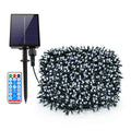 Solar Panel Fast Charge Outdoor String Fairy Light 100M 1000 LED Waterproof Large Lamp Christmas Garden Decor