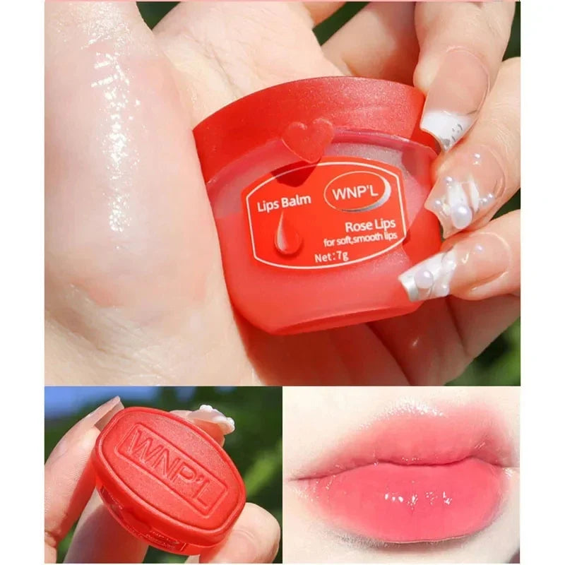 Fruit Series Lip Balm Lips Avocado Honey Peach Cream Natural Nourishing Plant Lip Balm Tinted and Clear Lips Care
