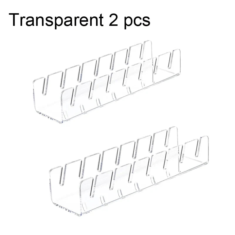 Hot sale Baseball cap racks Stackable Rectangular Acrylic Hat Organizer Stand For Baseball Caps Display And Organizer