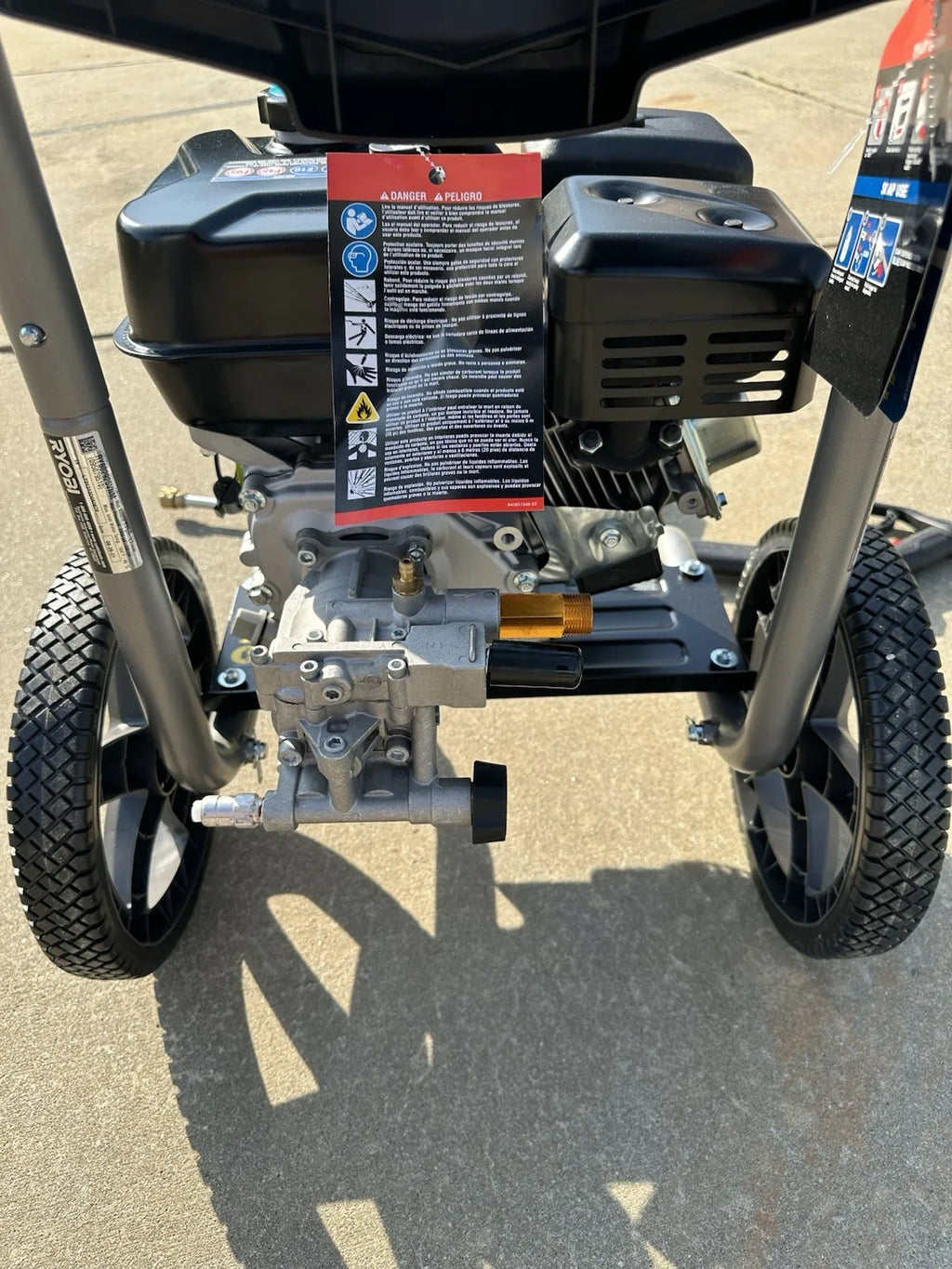 RYOBI 2900 psi Gas Pressure Washer - RY802925VNM