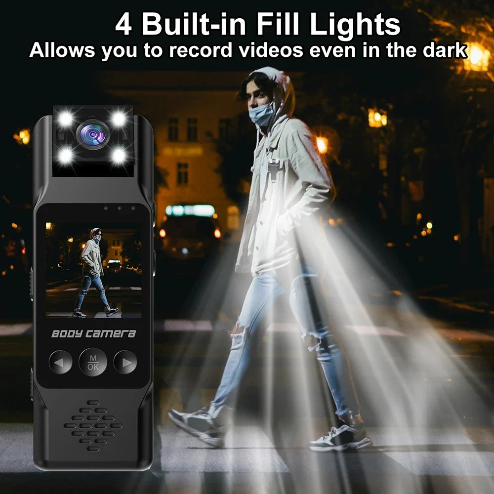 1080P Portable Wifi Mini Camera Digital Video Recorder Worn Police Night Vision BodyCam Infrared Miniature Camcorder