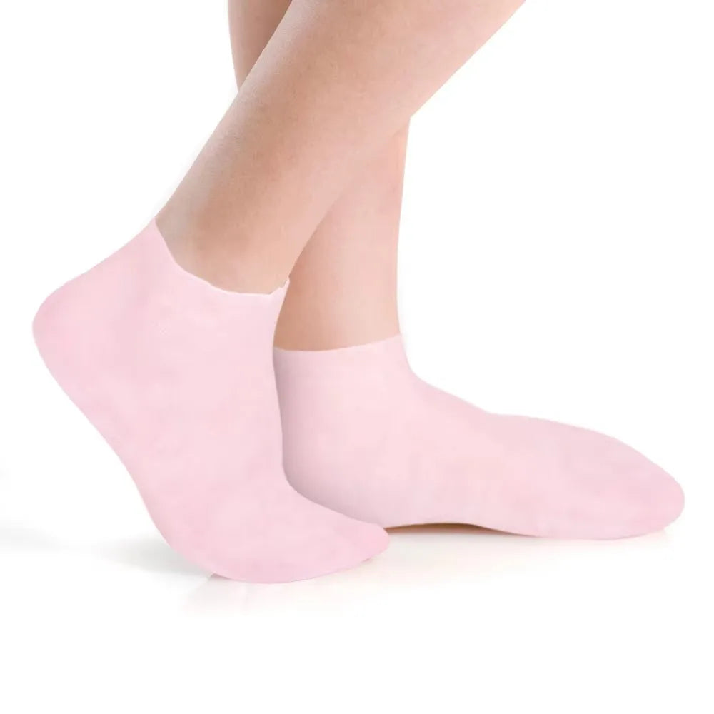 Silicone Exfoliating Socks & Gloves Anti Slip Foot & Hand Spa Mask Hands Peeling Gloves Prevents Dryness Feet/Hand Care Tools