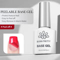 BORN PRETTY 10ml Base Gel Top Coat Rubber Gel Reinforcement Gel for Nails Tools Soak Off UV LED Nail Varnish Function Gel