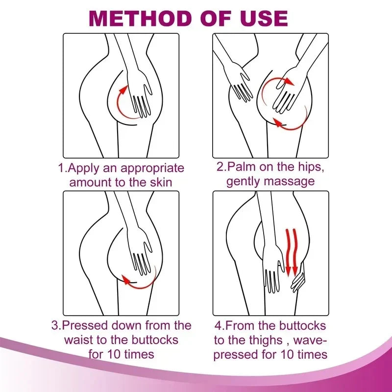 Buttock Enlargement Cream Butt Lift Up Firming Essential Oil Big Ass Enhance Hip Growth Tighten Shaping Sexy Body Care For Women