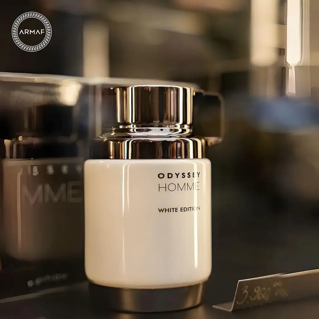 Armaf Odyssey Homme White Edition EDP 100ml – Men’s Fresh Woody Amber Long Lasting Luxury Cologne Gift