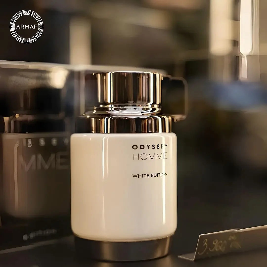 Armaf Odyssey Homme White Edition EDP 100ml – Men’s Fresh Woody Amber Long Lasting Luxury Cologne Gift