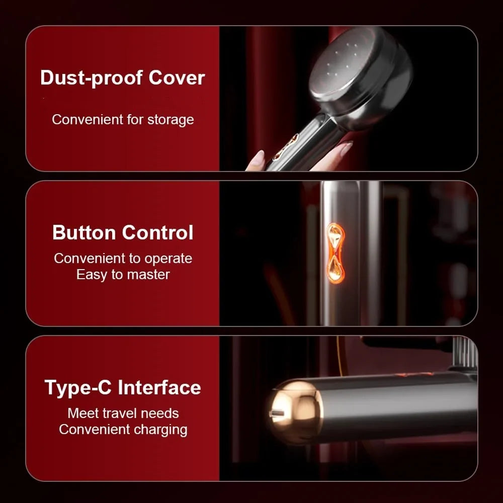 Electric Head Massage Comb Hair Medicine Oil Applicator Scalp Massage Brush Infrared Red Light Hair Growth Comb Hair Care