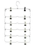 Multi Functional Folding Multi-Layer Pants Rack, Pants Hanger, Household Anti Slip And Seamless Wardrobe Storage Tool