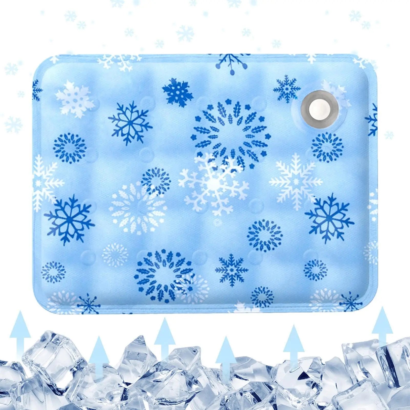 Pet Cooling Mat Dry Ice Pet Cool Pad Water Injection Cooling Dog Beds Keep Your Pet Cool Waterproof Wear Resistant For Dogs&Cats