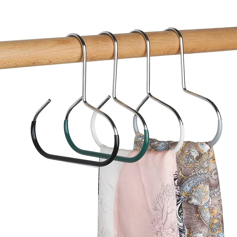 1/2/5pcsVersatile Manganese Steel Round Hook - Perfect for Hats, Ties, Scarves & Bags, Strong Load-Bearing, Non-Deformable