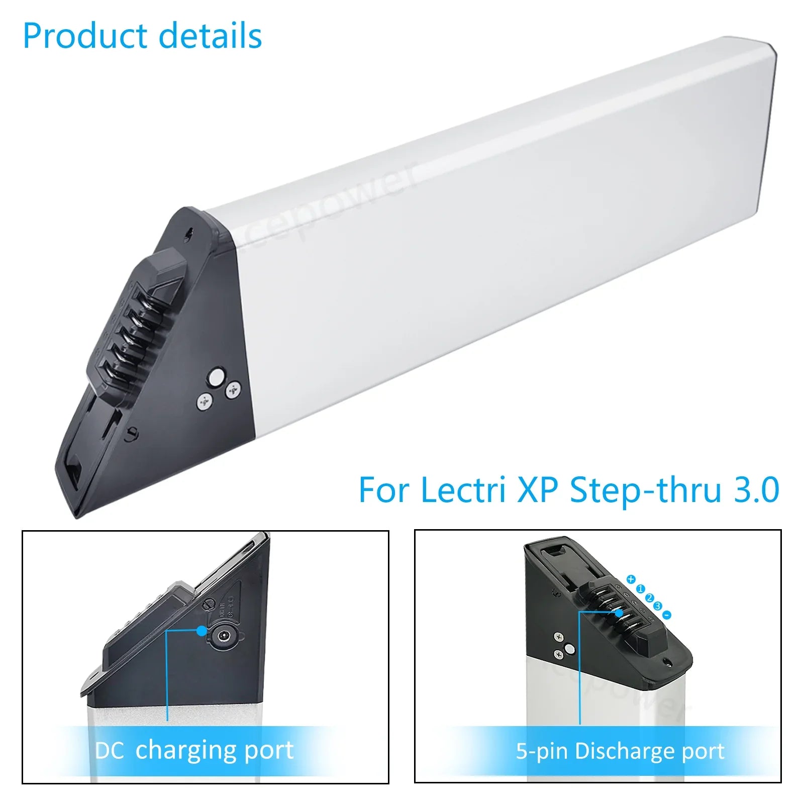 ACEBEI-POWER 48V E-Bike Battery for Lectri XP Step-Thru 2.0 3.0