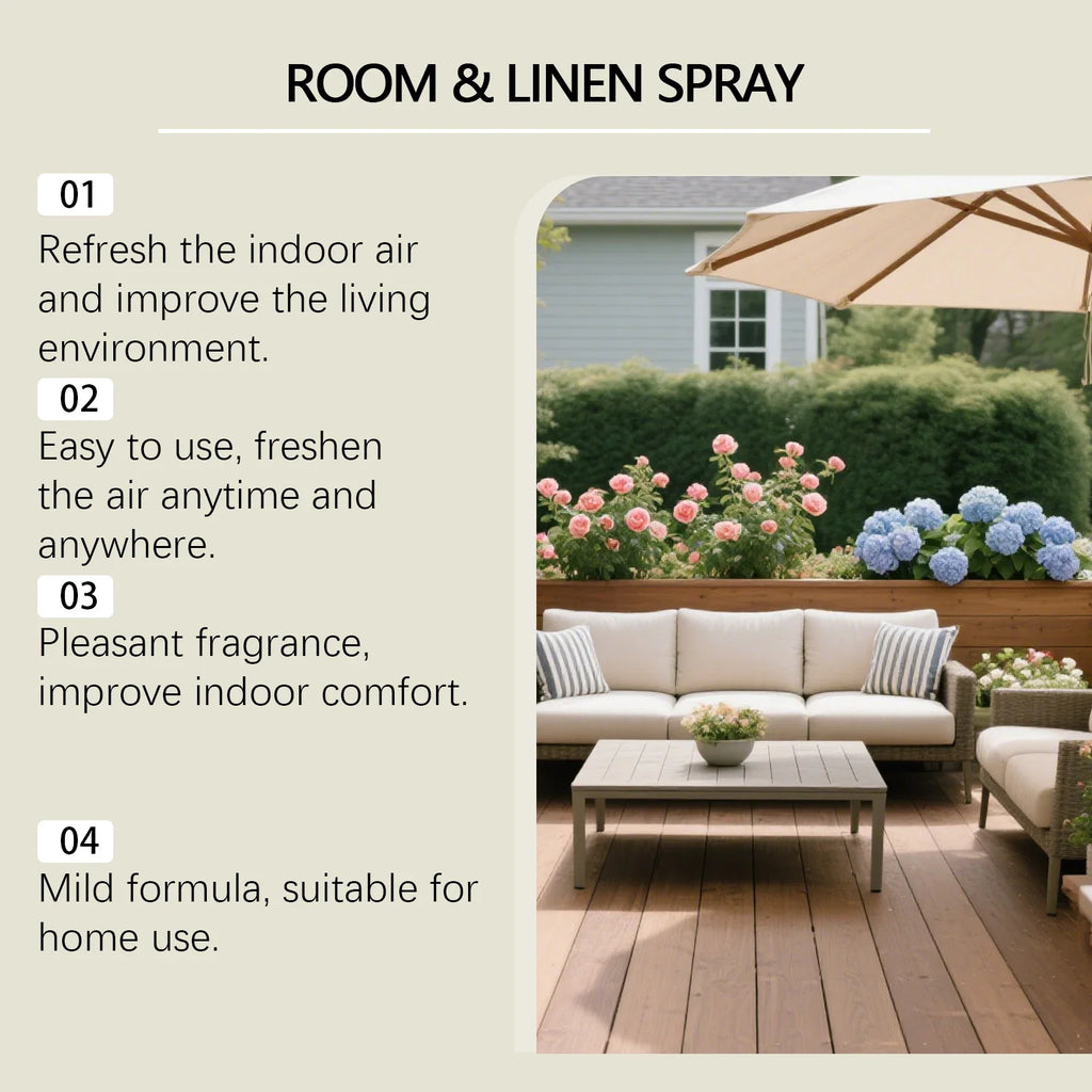 Indoor Lavender Fragrance Spray - Long-Lasting Freshness Improves Indoor Air Quality Household Deodorant And Air Freshener 100ml