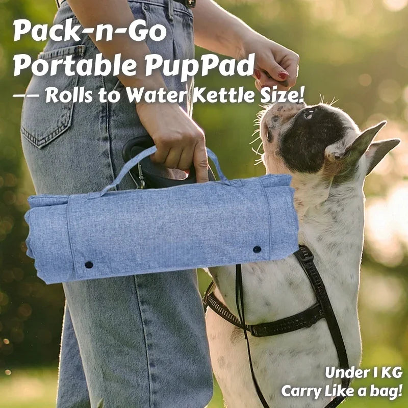 All-Season Portable Pet Bed for Outdoor & Indoor Use: Waterproof, Chew-Resistant  Mat for Dogs and Cats with Easy-Clean Design