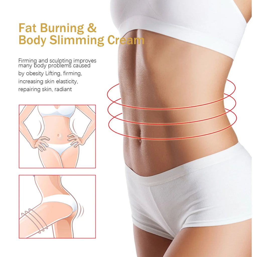 EELHOE Body Firmiing Cream Full Sculpting Anti Cellulite Belly Lasting Tightening Cream Nourishing Body Oil Massaging Cream 30g