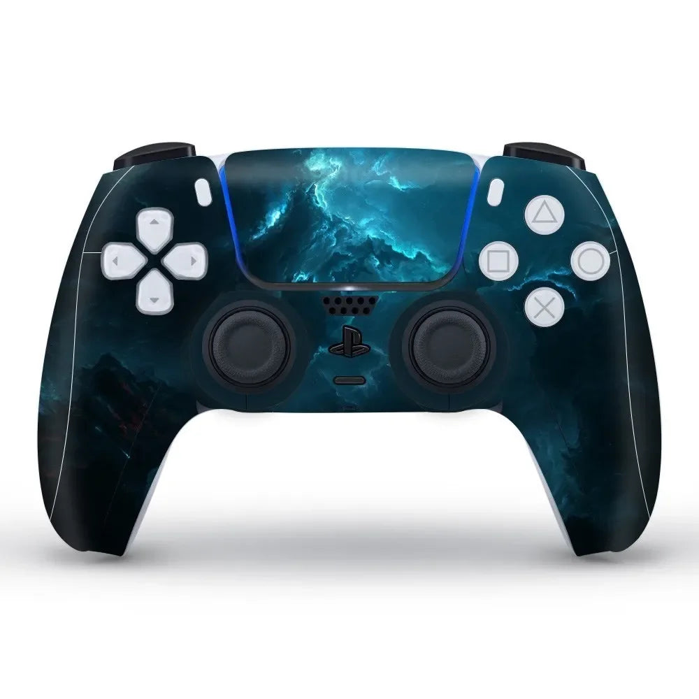 Protective Decal Skin for PS5 Controller Gamepad Full Protection Sticker for PlayStation 5 Joystick for PS5 Accessories