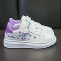 Girls' White Shoes Spring Children Anti-skid Leather Shoes Solid Soles Children's Shallow Mouth Sport Shoes Size 26-37