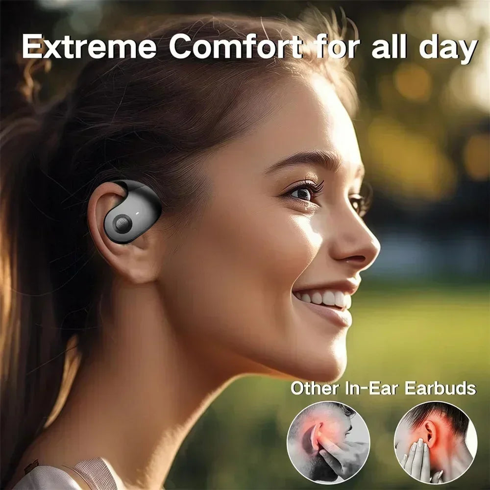 Original BY01 OWS Wireless Bluetooth 5.3 Earphones t26 Long Battery Life Earbuds HIFI Sound quality Headphone Smart HD Call