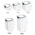 Sealed Jars Kitchen Grain Storage Organizer Large Tank Plastic Moisture-proof Storage Box Household Seasoning Jars Set 2030