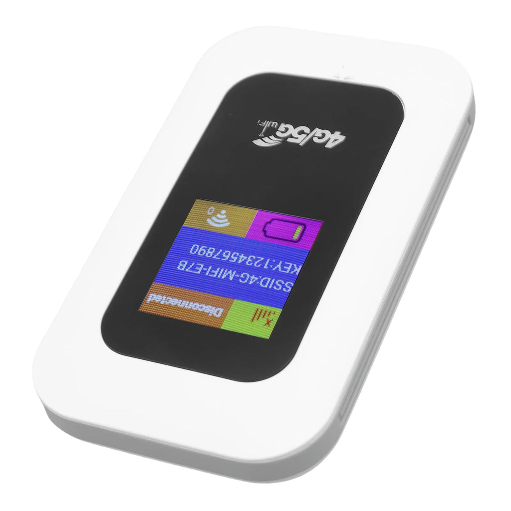 Ultra-Portable WiFi Mobile Hotspot Device 300Mbps High Speed 4G 5G Pocket Wireless Network Connect Device for Travel Camping