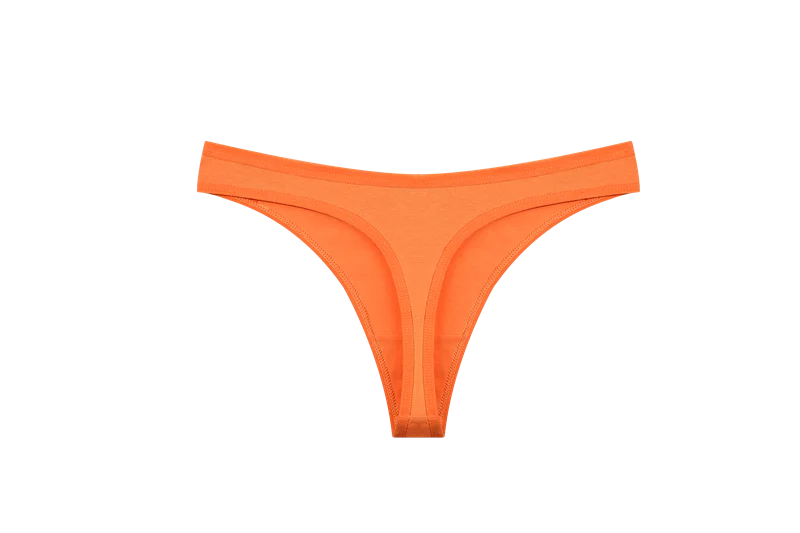 3Pcs/Set Seamless Thong Cotton Women Thin Strap Low Waist High Flexibility Panty Sexy Underwear Ladies Briefs T-back Soft Women