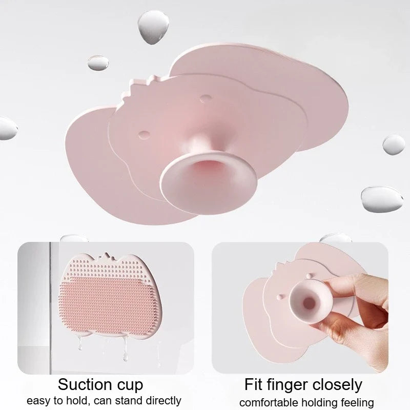 Soft Silicone Baby Bath Head Massage Brushes Cartoon Koala Hair Washing Brush Scalp Comb for Newborn Bath Tool Washing Hair Tool