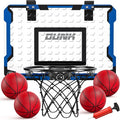 Basketball Hoop Indoor for Kids and Adults, Basketball Hoop for Door with 4 Balls, Indoor Mini Basketball Hoop, Basketball Game
