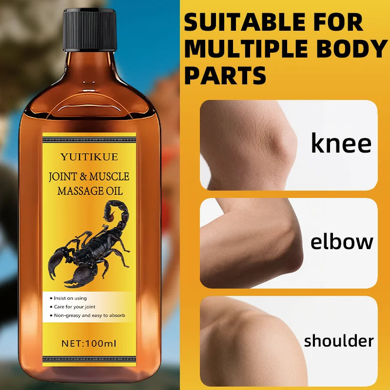 100ml Joint Massage Oil 2, Firming and Moisturizing Body, Massage SPA, Smooth Body Care, Natural Organic Plant Oils